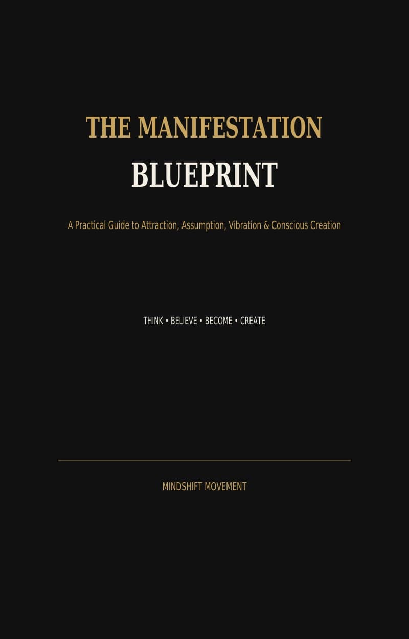 The Manifestation Blueprint — book cover